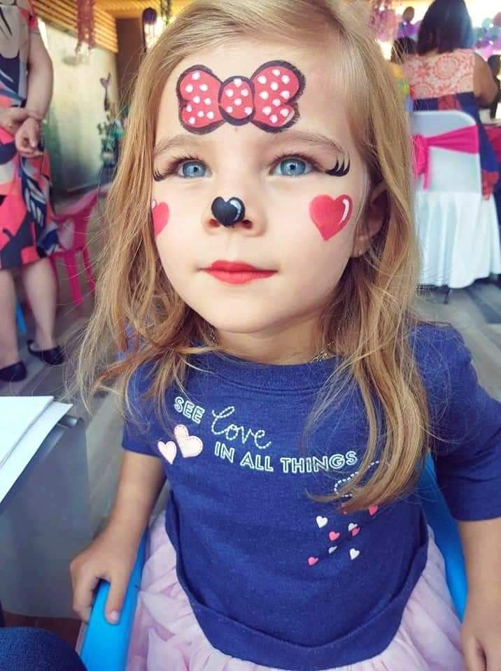 Maquillaje de mini mouse